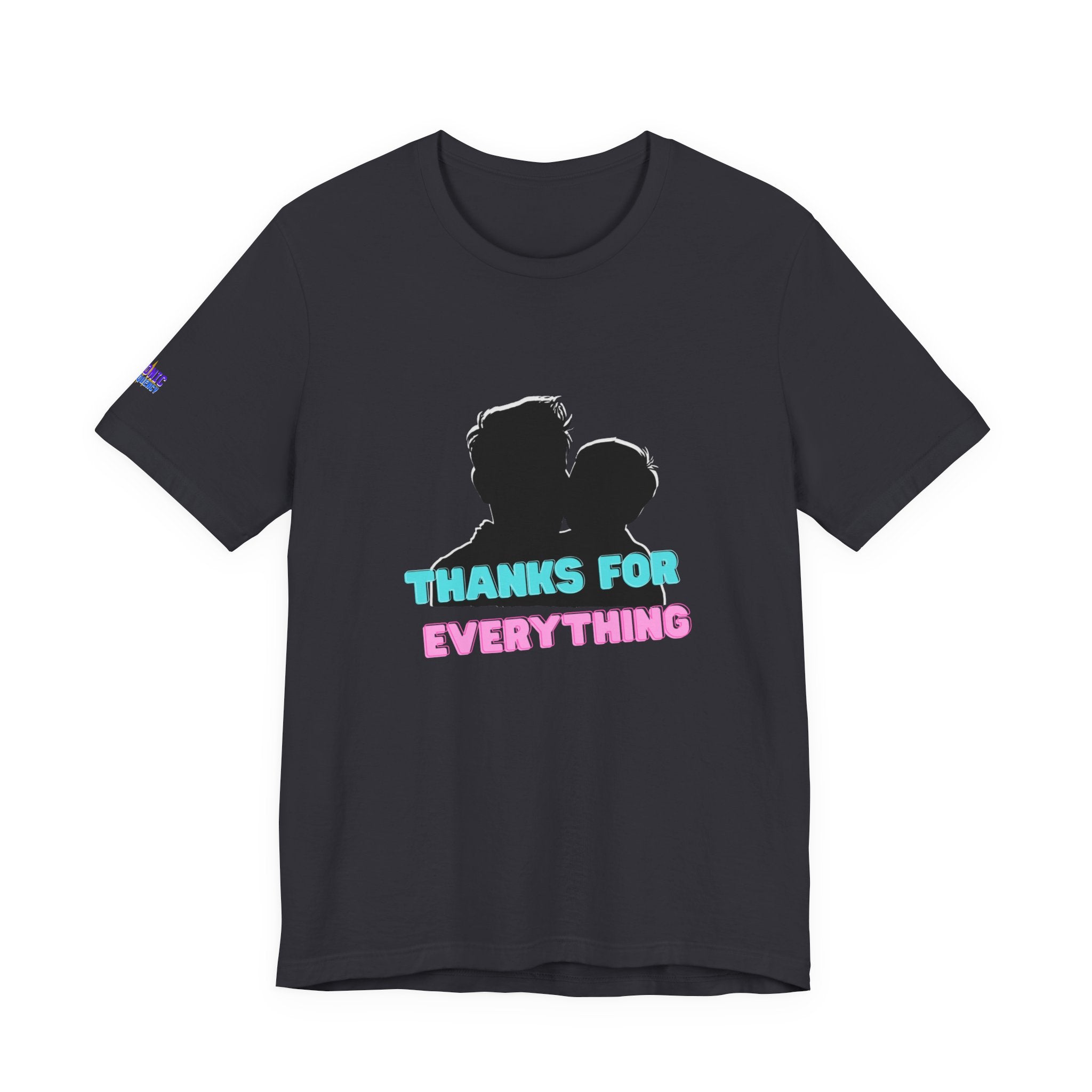 T-Shirt — "Thanks For Everything" Couple Silhouette Appreciation Tee