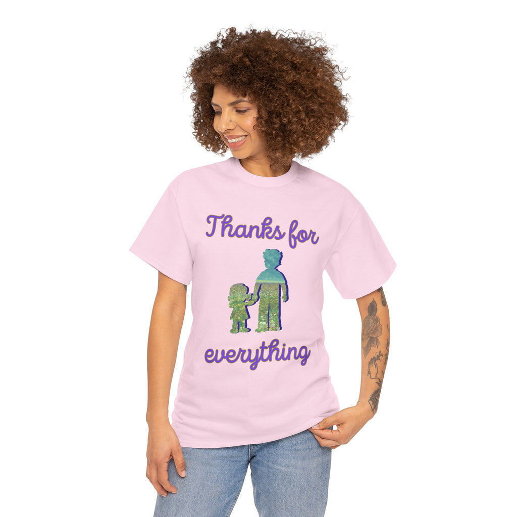 Thanks For Everything Dad & Child Graphic Tee — Appreciation Father’s Day Shirt