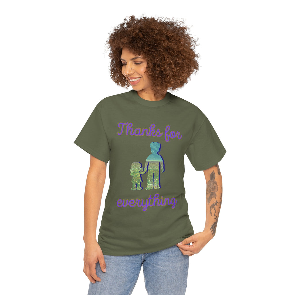 Thanks For Everything Dad & Child Graphic Tee — Appreciation Father’s Day Shirt