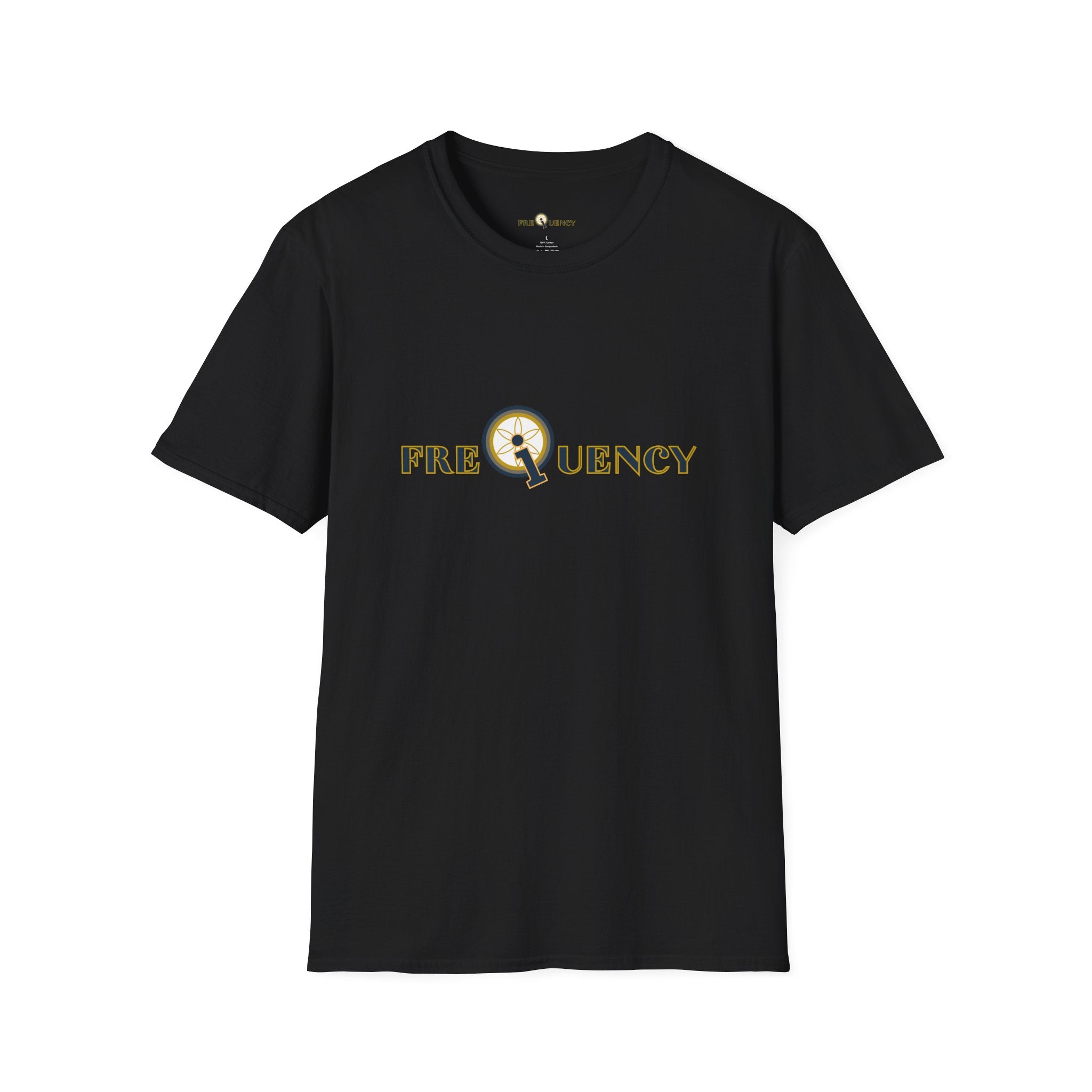 Frequency Graphic T-Shirt – Magnifying Glass Logo Tee
