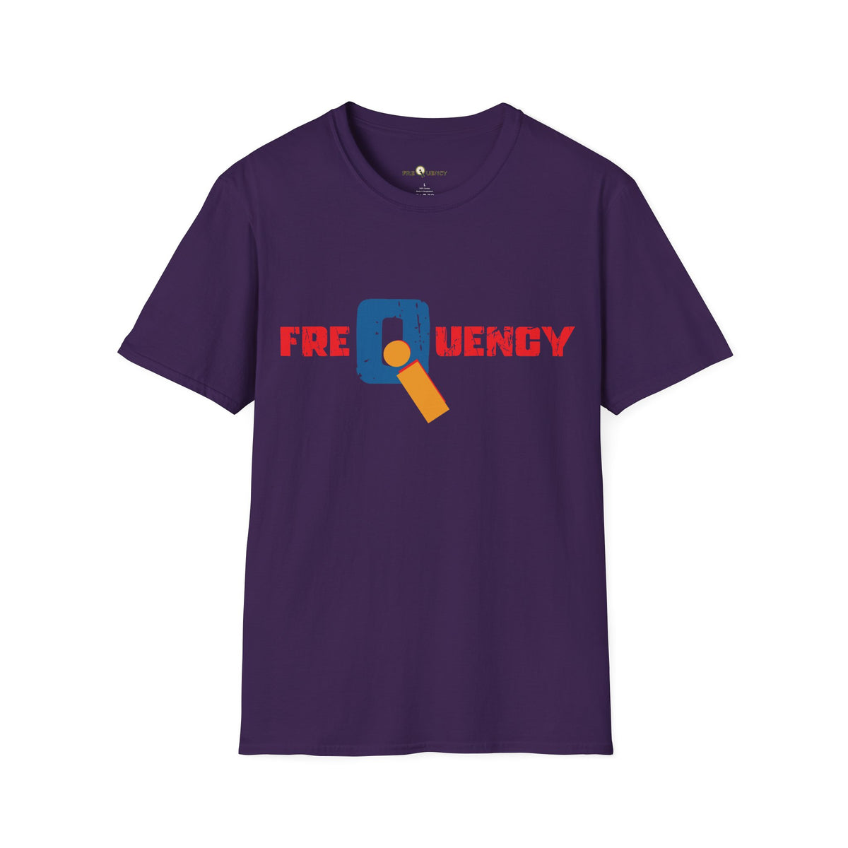 Frequency Graphic T-Shirt – Magnifying Glass Logo Tee