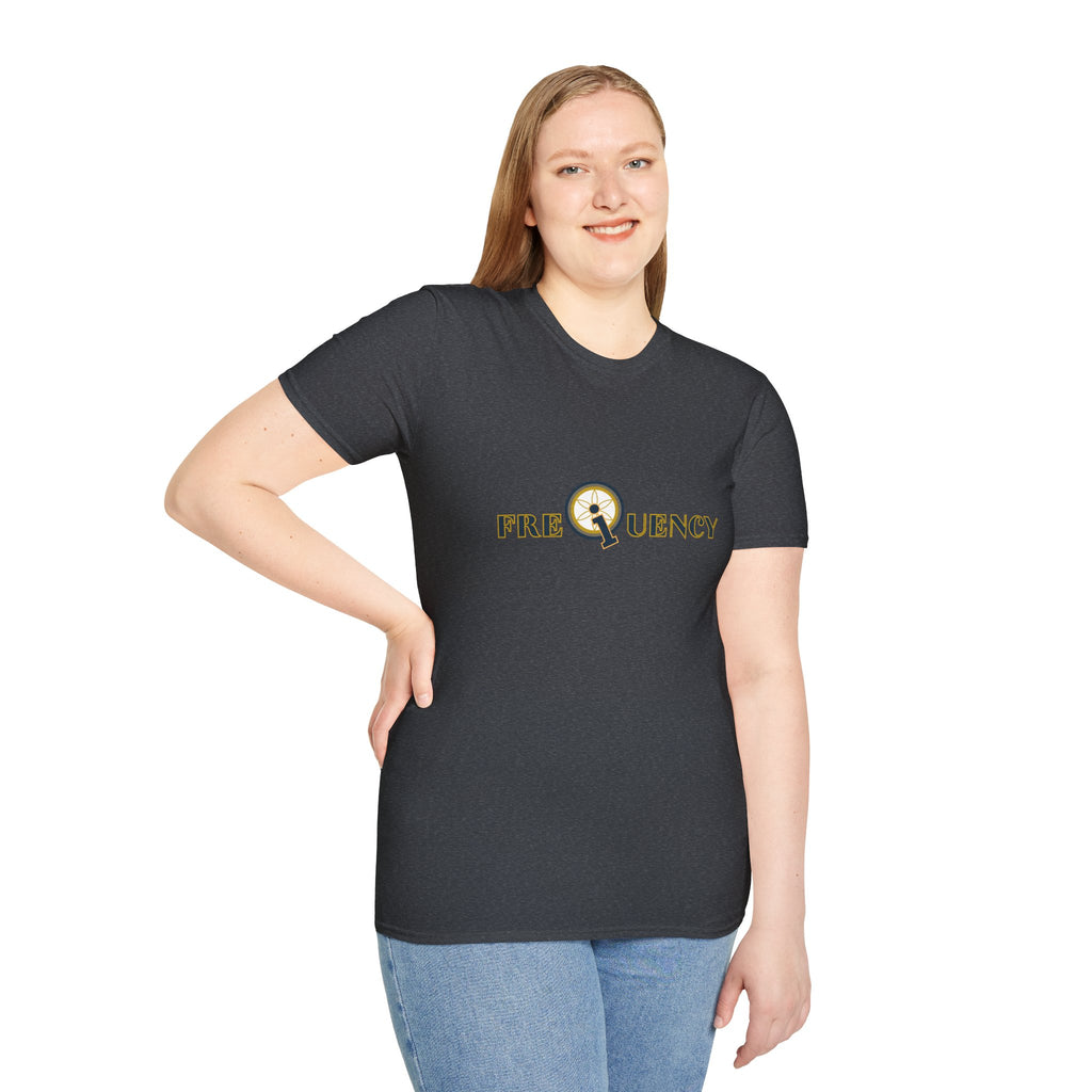 Frequency Graphic T-Shirt – Magnifying Glass Logo Tee