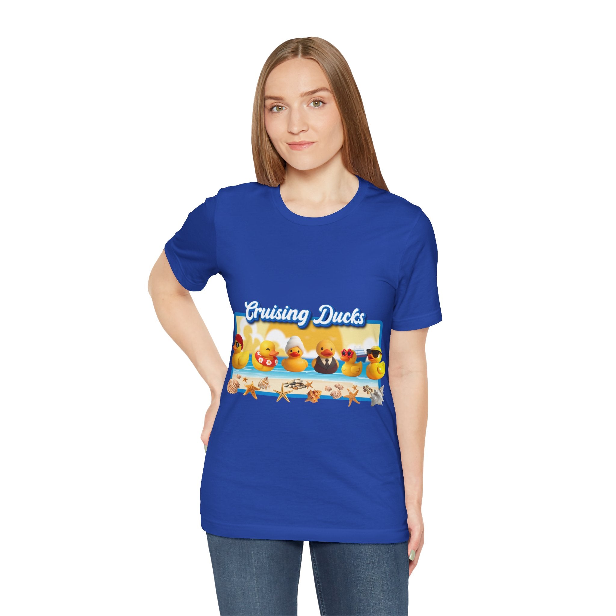 Cruising Ducks T-Shirt – Cute Rubber Duck Beach Graphic Tee