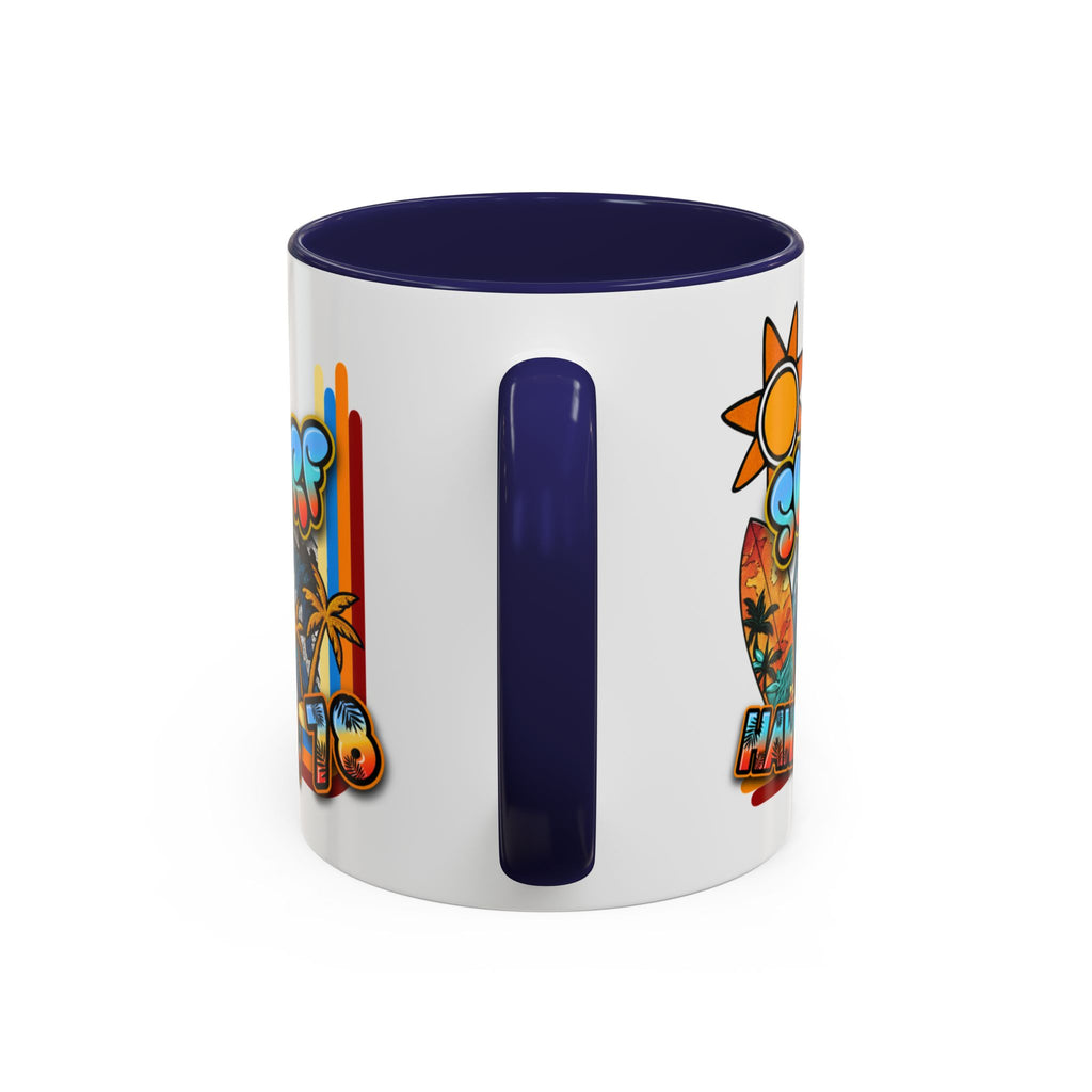Surf Hawaii Retro Accent Coffee Mug (11/15oz)