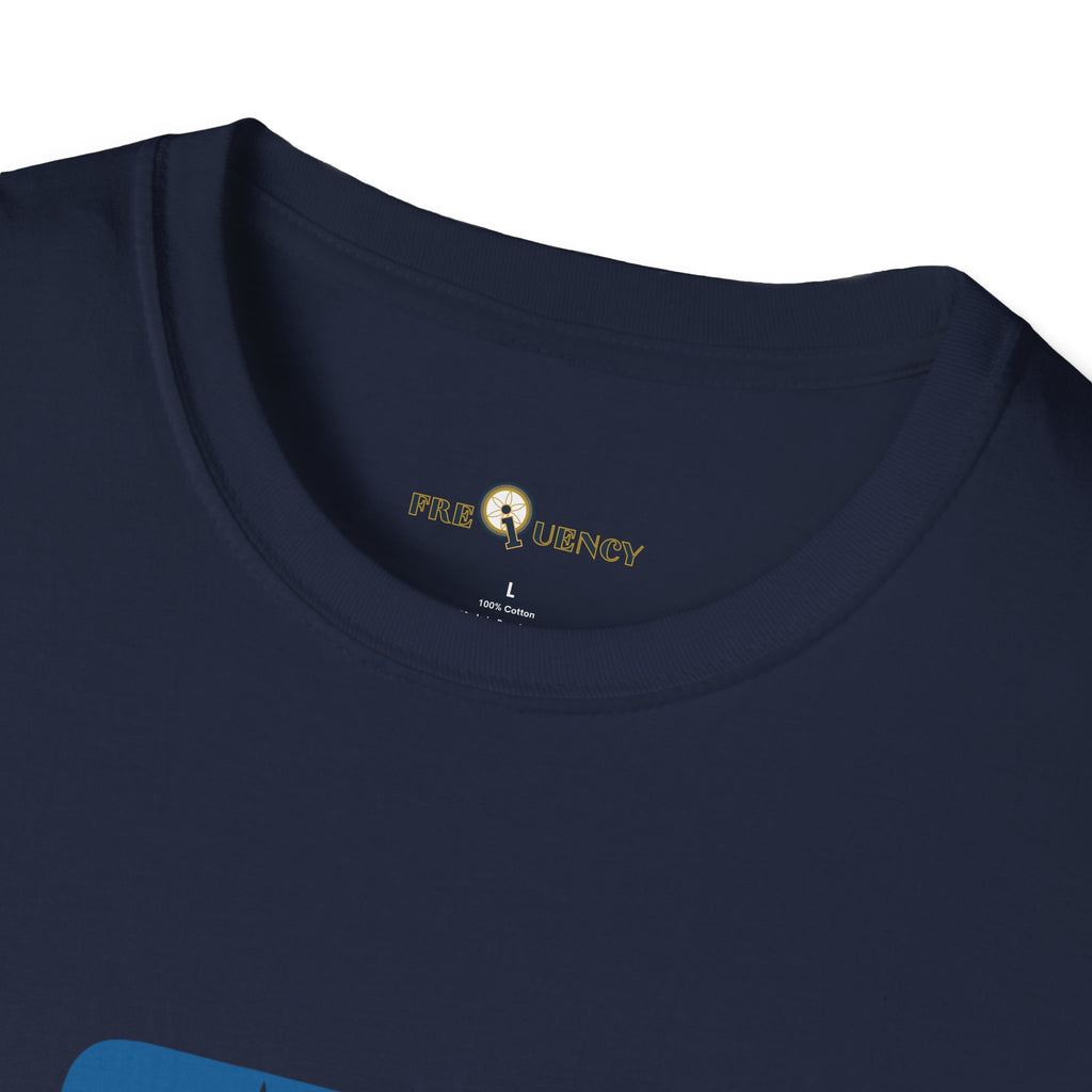 Frequency Graphic T-Shirt – Magnifying Glass Logo Tee