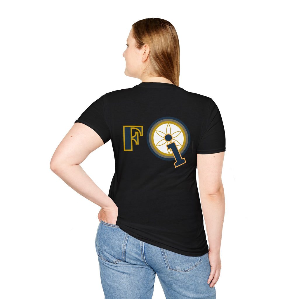 Frequency Graphic T-Shirt – Magnifying Glass Logo Tee