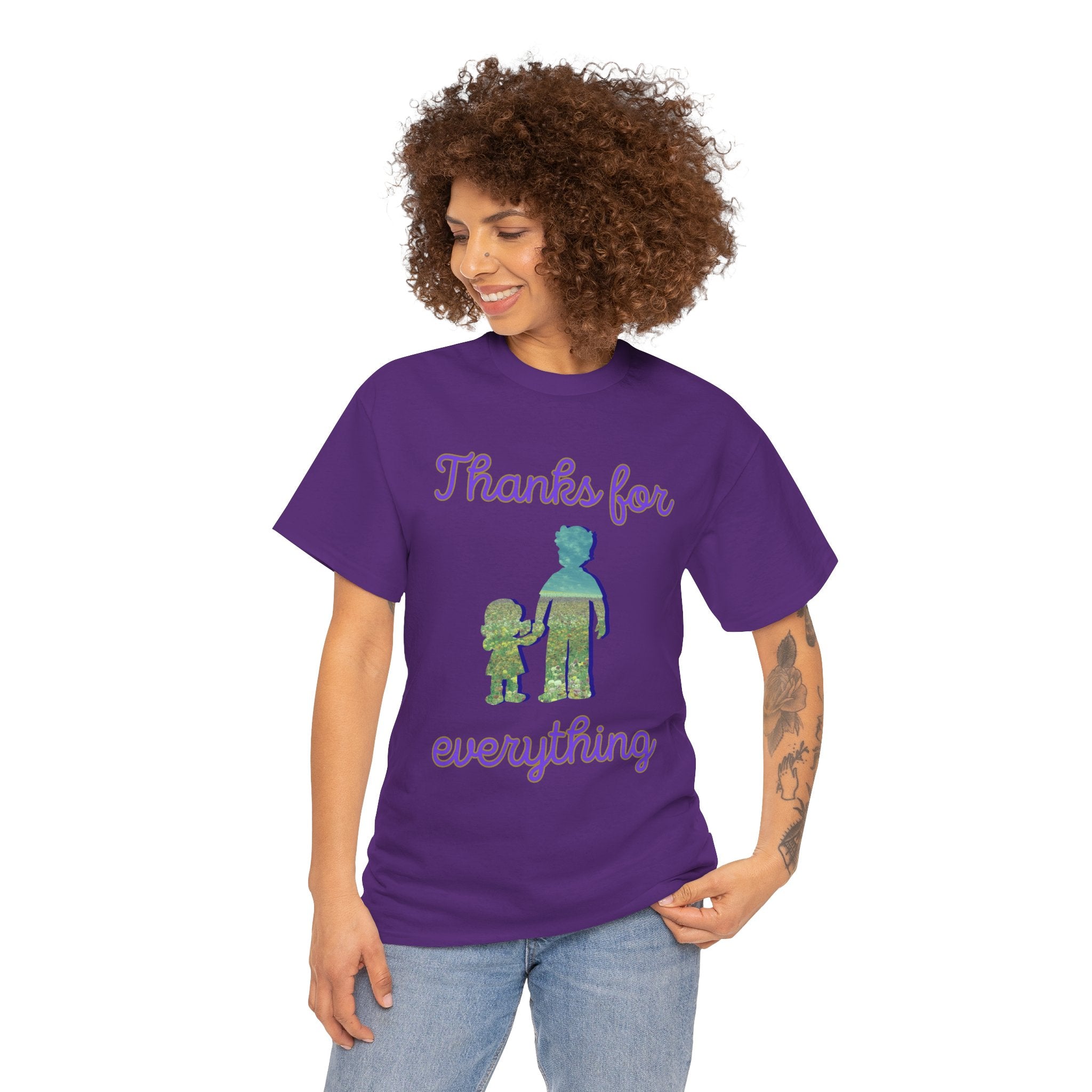 Thanks For Everything Dad & Child Graphic Tee — Appreciation Father’s Day Shirt