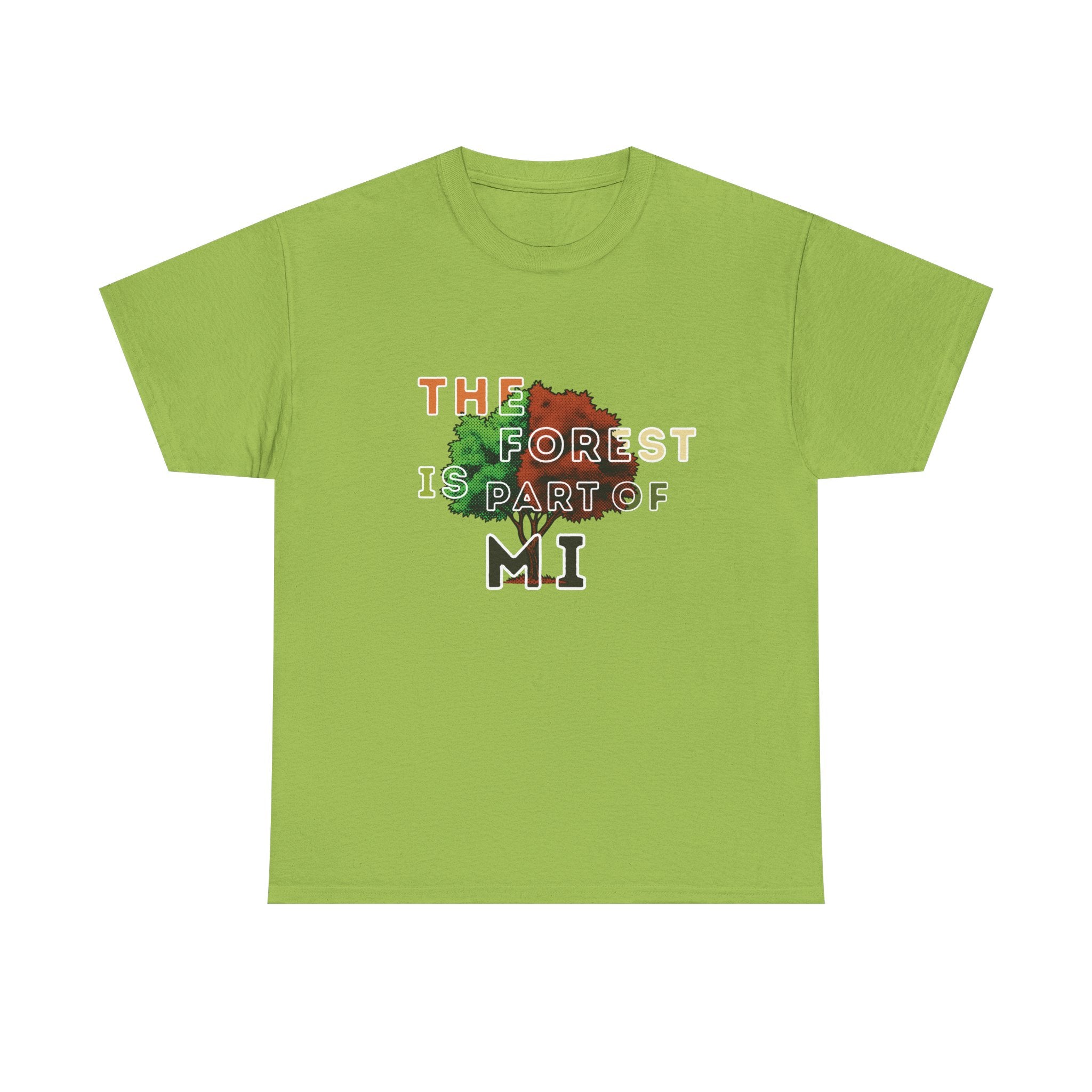 The Forest Part Of Me T-Shirt — Nature Tree Eco Graphic Tee