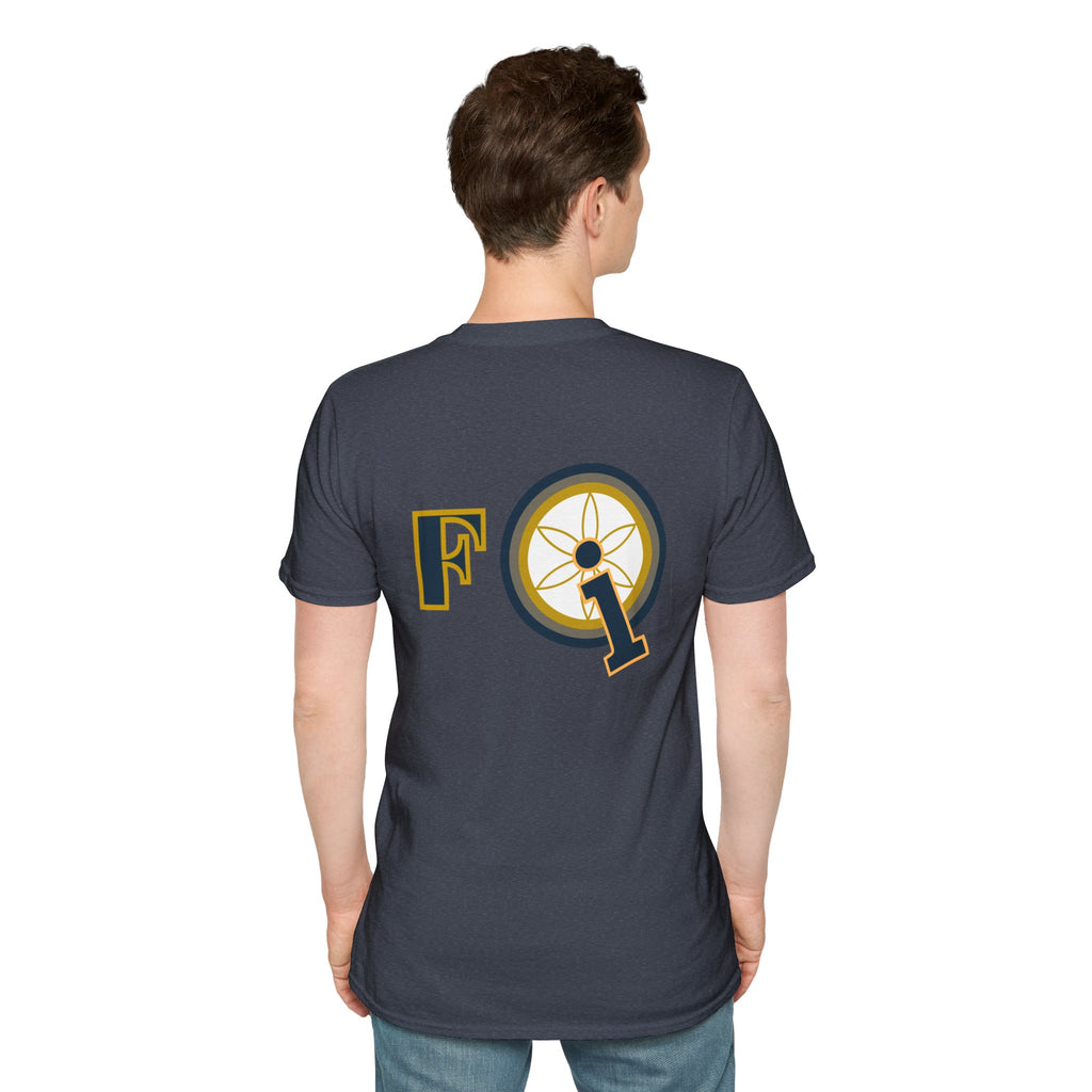 Frequency Graphic T-Shirt – Magnifying Glass Logo Tee