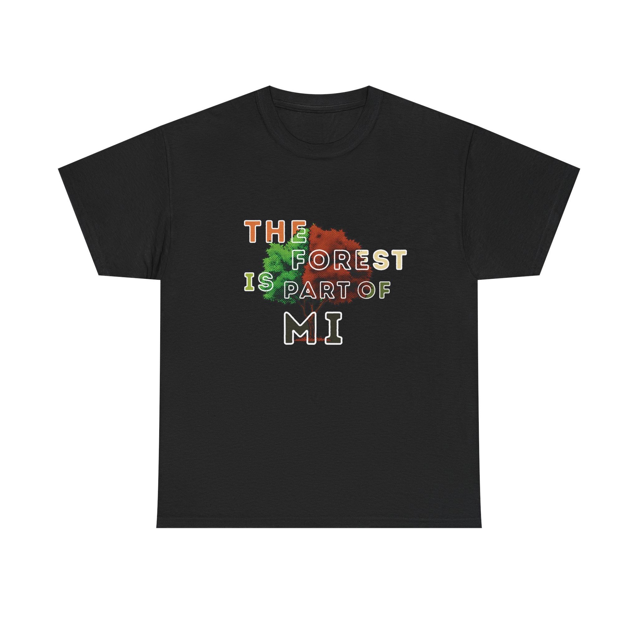 The Forest Part Of Me T-Shirt — Nature Tree Eco Graphic Tee