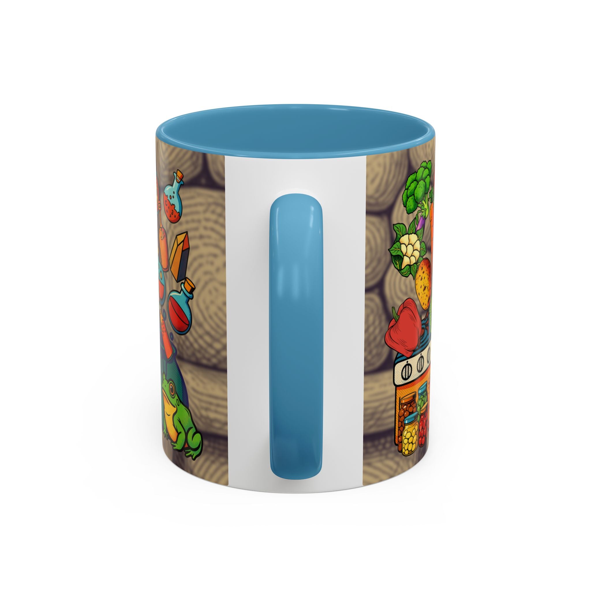 Coffee Mug - "Recetas de La Abuela" Halloween Pumpkin Kitchen Spellbook Accent Mug