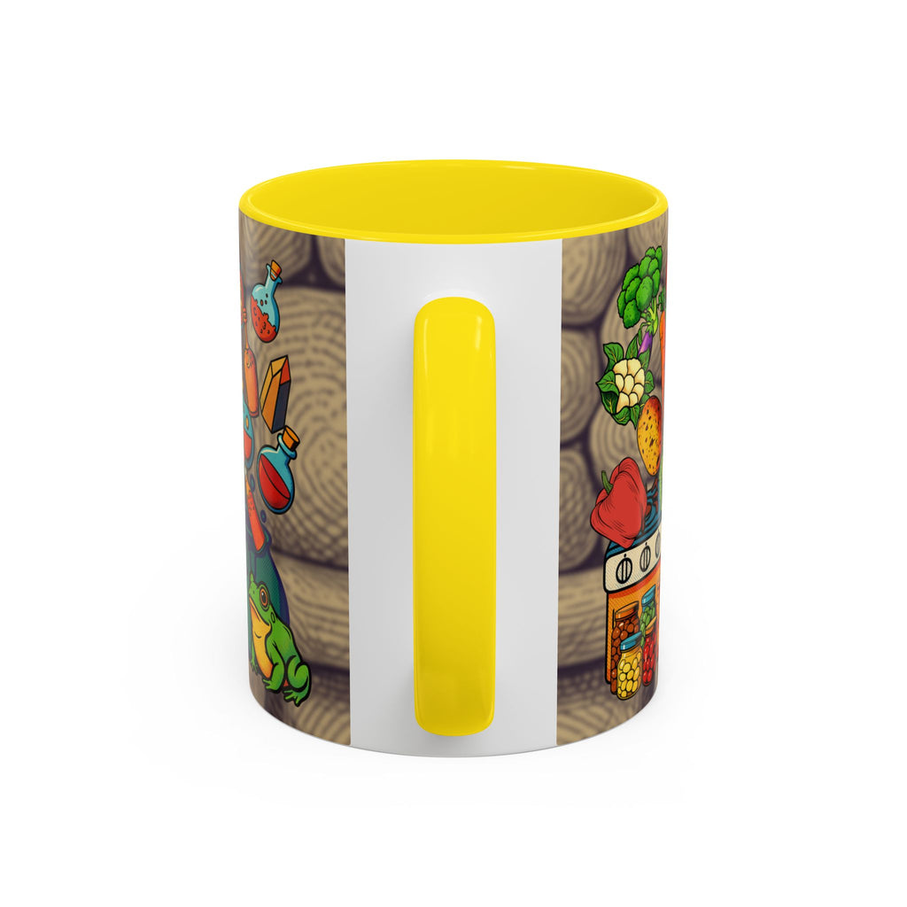 Coffee Mug - "Recetas de La Abuela" Halloween Pumpkin Kitchen Spellbook Accent Mug
