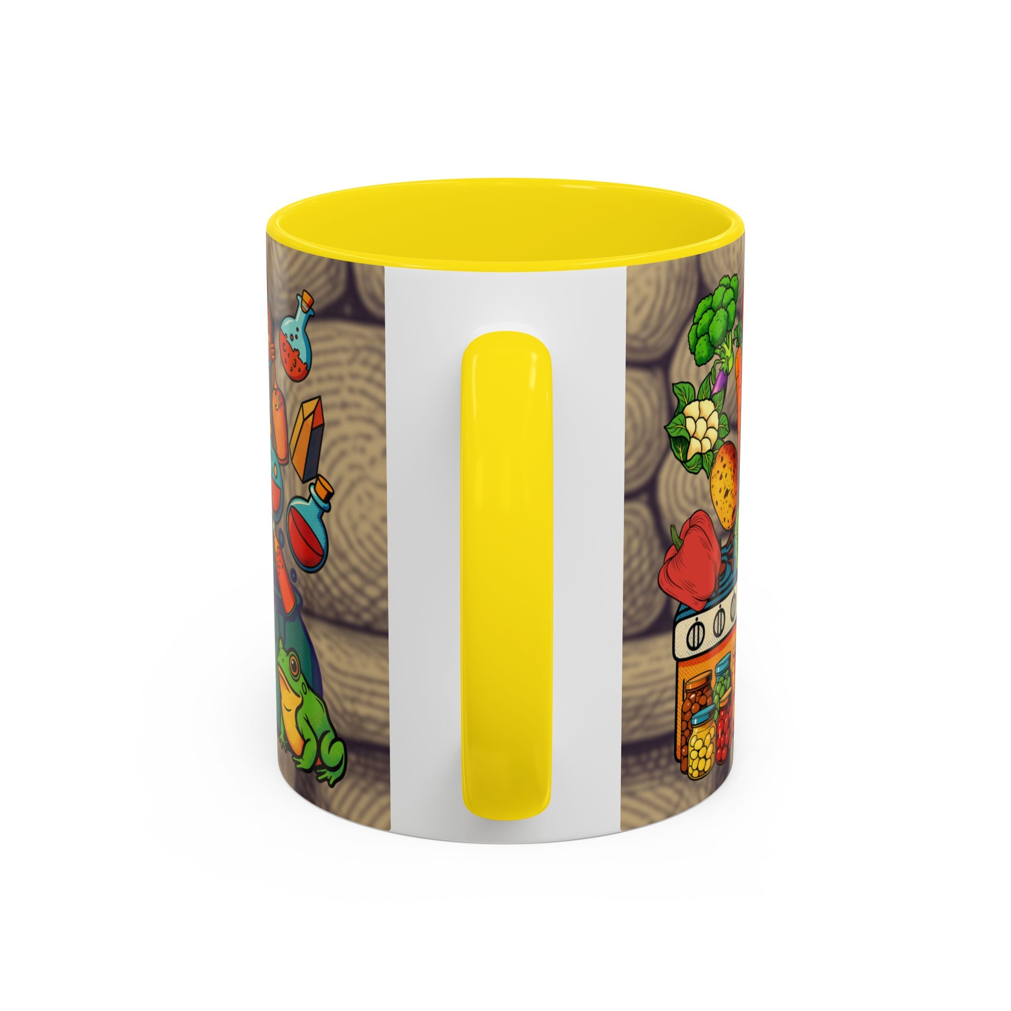 Coffee Mug - "Recetas de La Abuela" Halloween Pumpkin Kitchen Spellbook Accent Mug