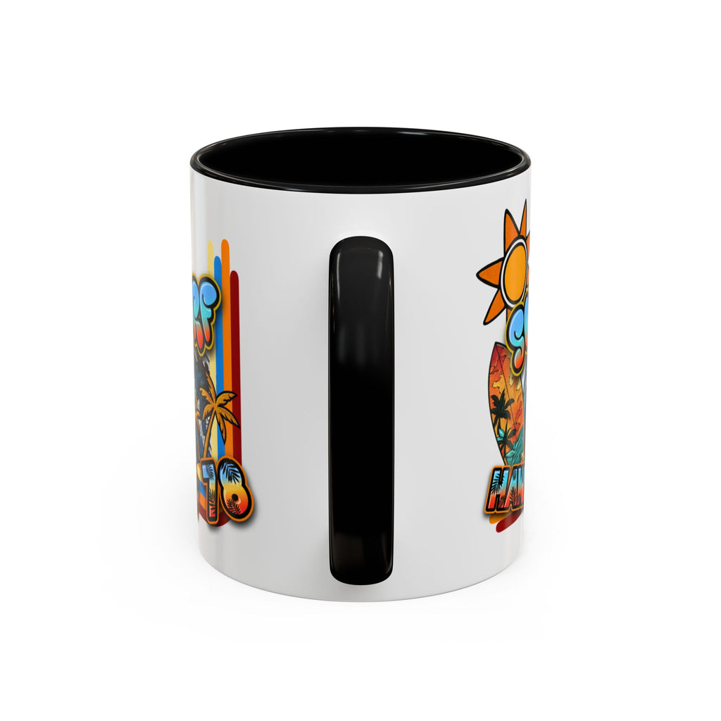 Surf Hawaii Retro Accent Coffee Mug (11/15oz)