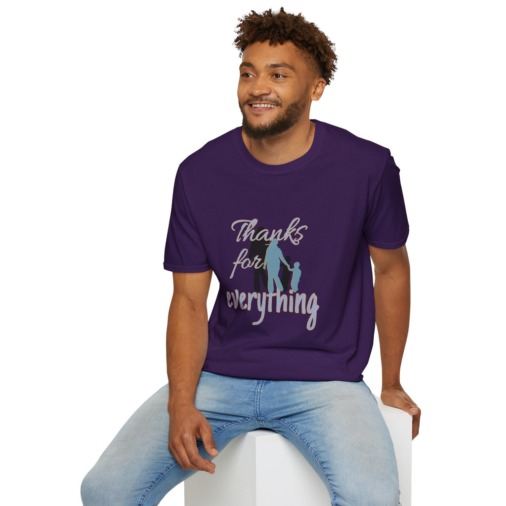 T-Shirt — "Thanks for Everything" Family Appreciation Tee