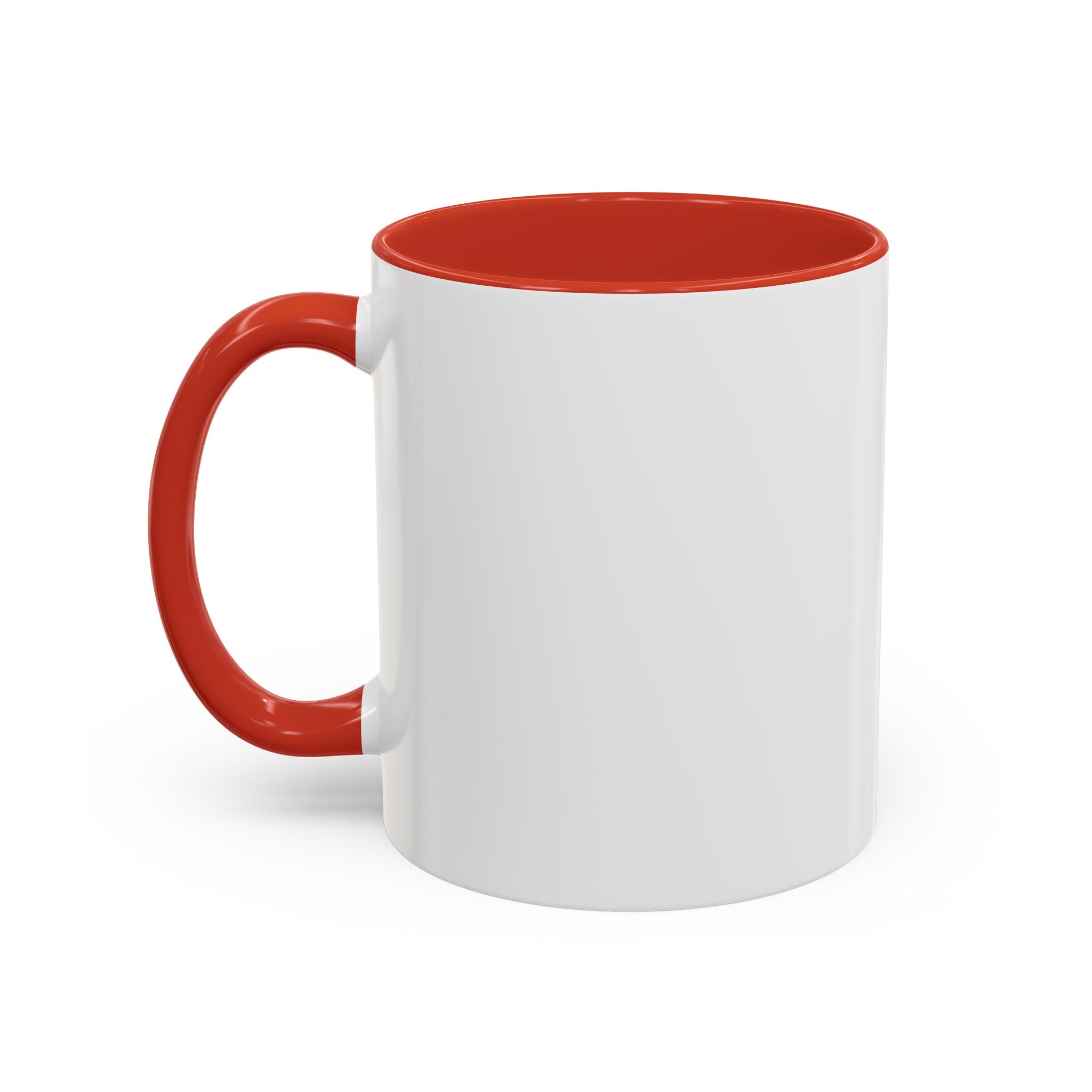 Nested Mugs Coffee Mug — Colorful Retro Stacked Cup Design (11/15oz)