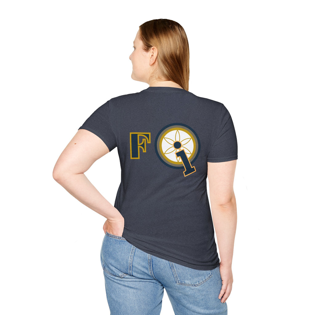 Frequency Graphic T-Shirt – Magnifying Glass Logo Tee