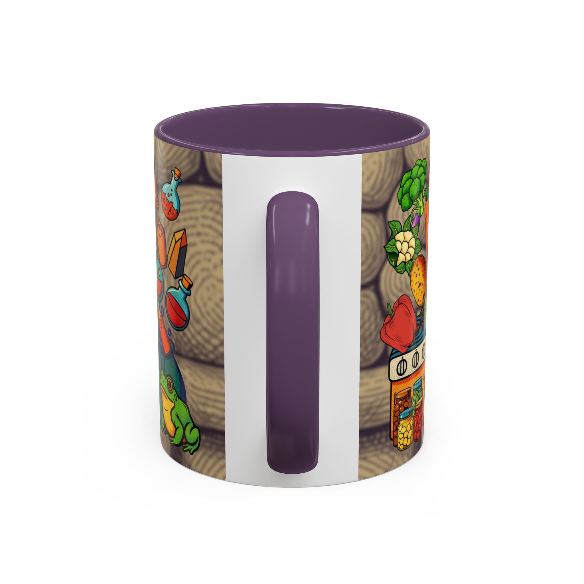 Coffee Mug - "Recetas de La Abuela" Halloween Pumpkin Kitchen Spellbook Accent Mug