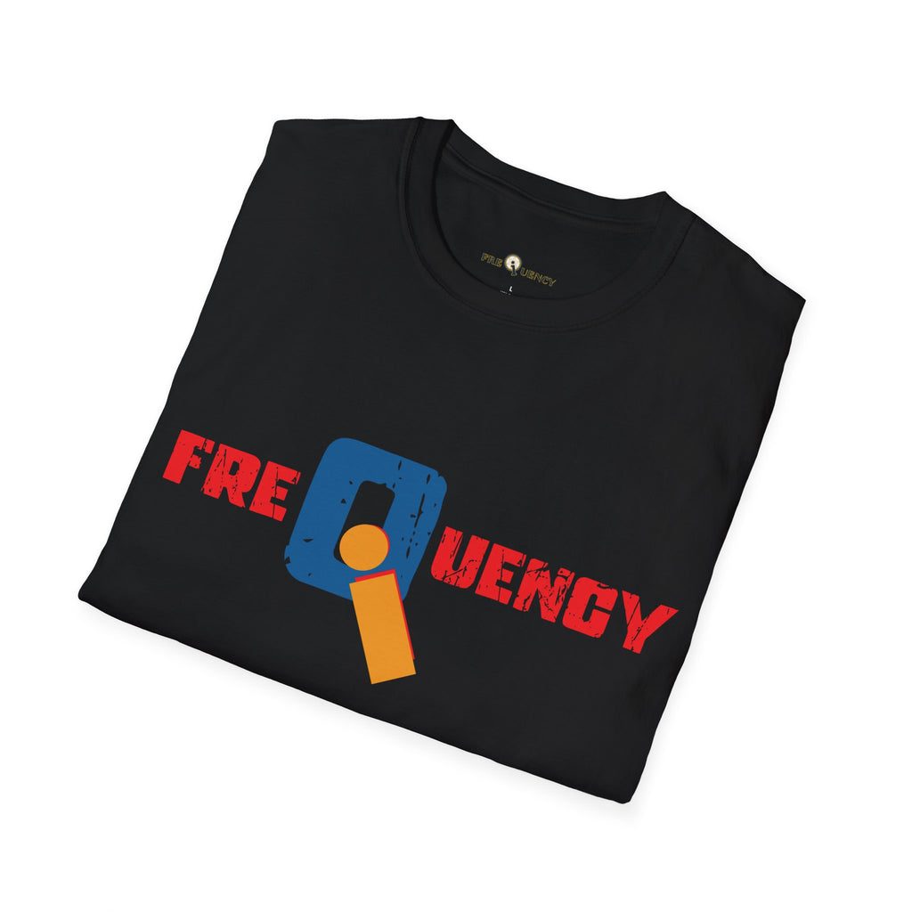 Frequency Graphic T-Shirt – Magnifying Glass Logo Tee