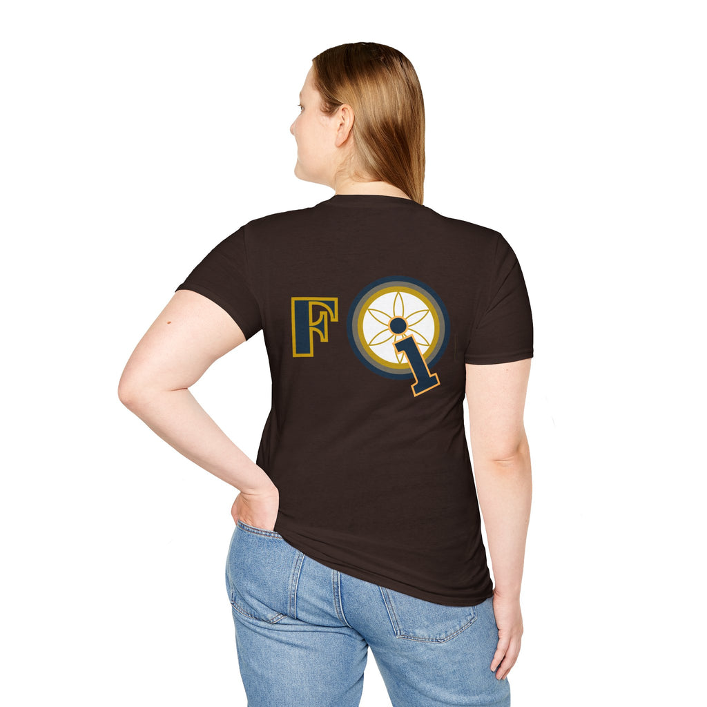 Frequency Graphic T-Shirt – Magnifying Glass Logo Tee