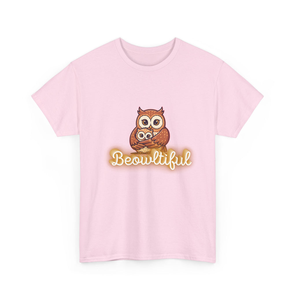 Beowtiful Owl T-Shirt - Cute Owl Graphic Tee for Bird Lovers & Fall Fashion