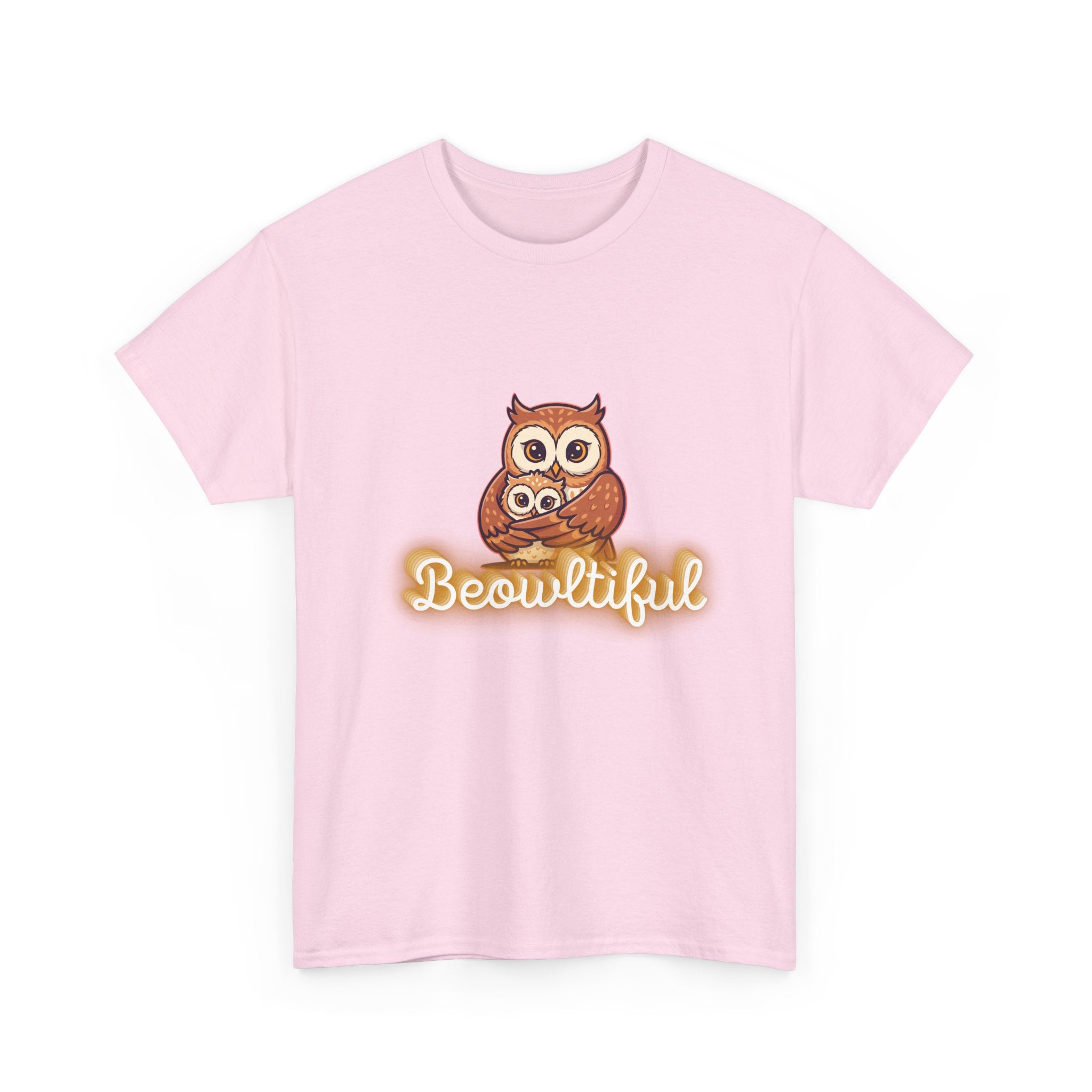 Beowtiful Owl T-Shirt - Cute Owl Graphic Tee for Bird Lovers & Fall Fashion