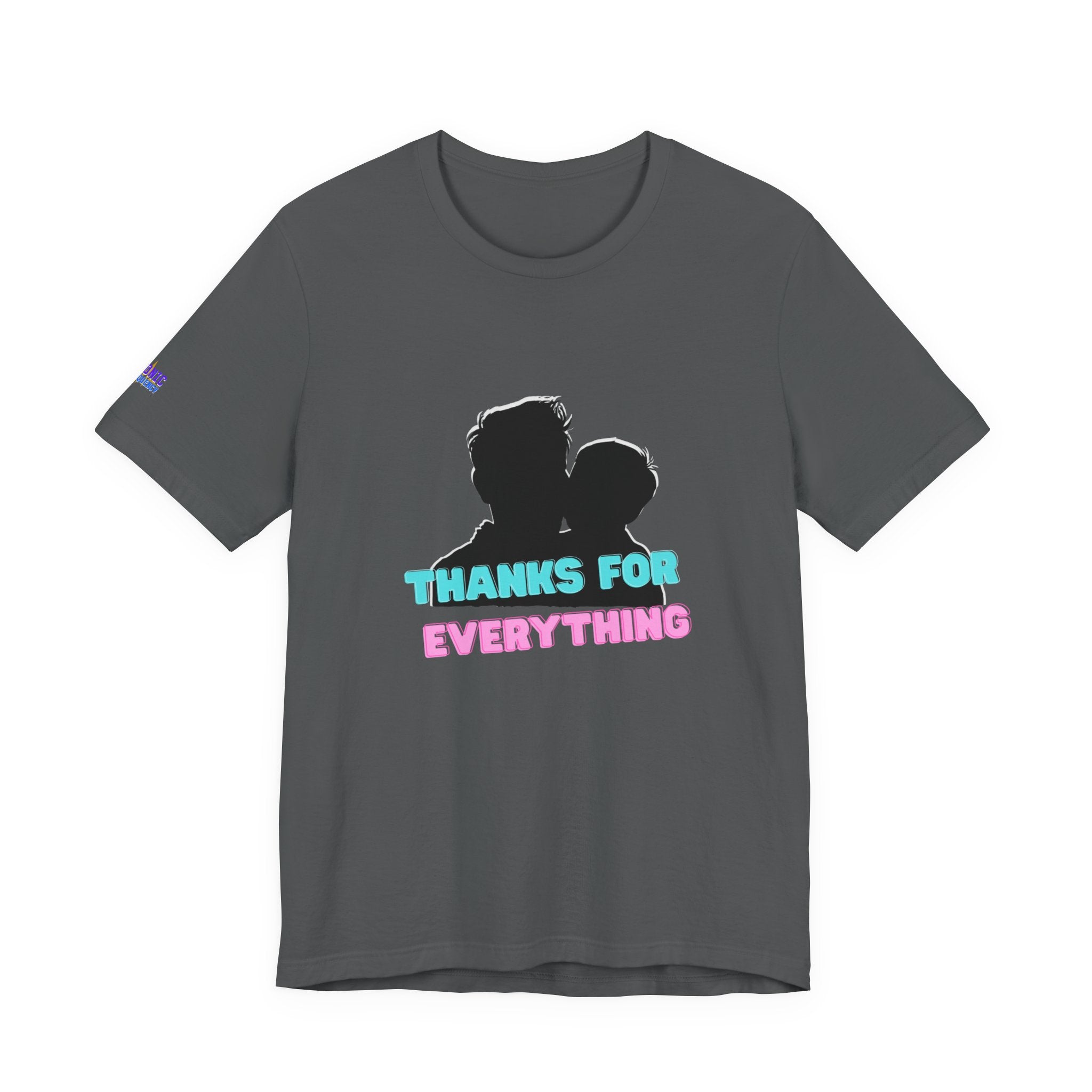 T-Shirt — "Thanks For Everything" Couple Silhouette Appreciation Tee