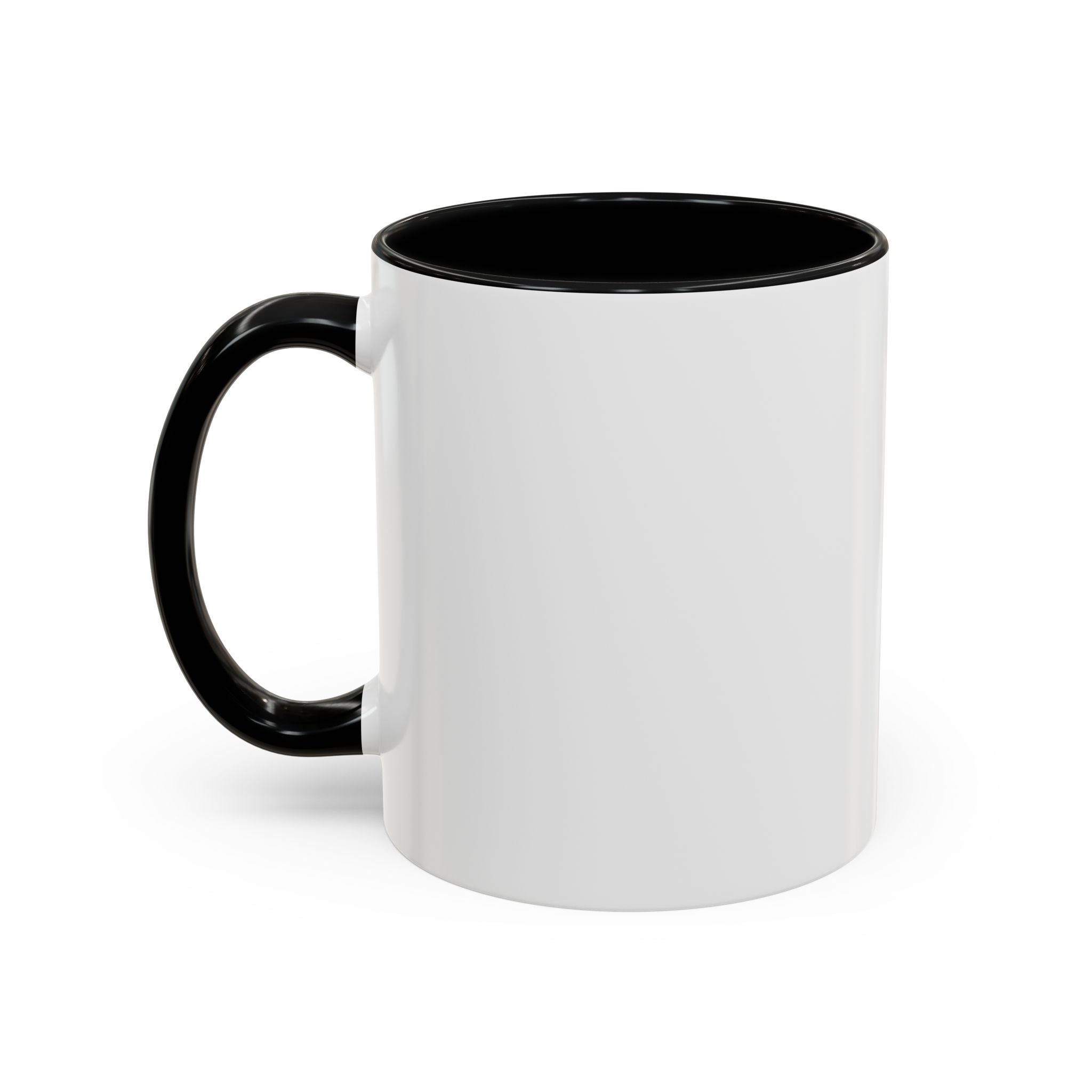 Nested Mugs Coffee Mug — Colorful Retro Stacked Cup Design (11/15oz)