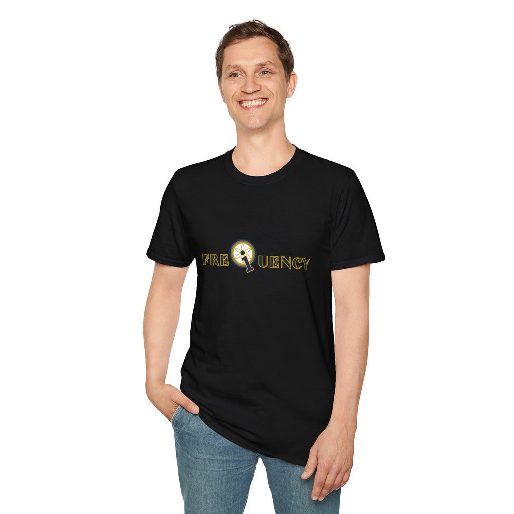 Frequency Graphic T-Shirt – Magnifying Glass Logo Tee