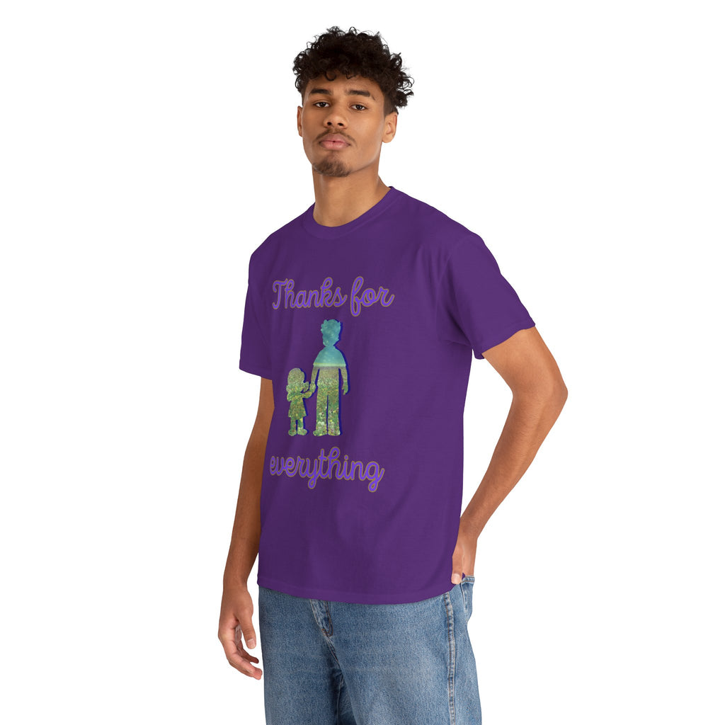 Thanks For Everything Dad & Child Graphic Tee — Appreciation Father’s Day Shirt