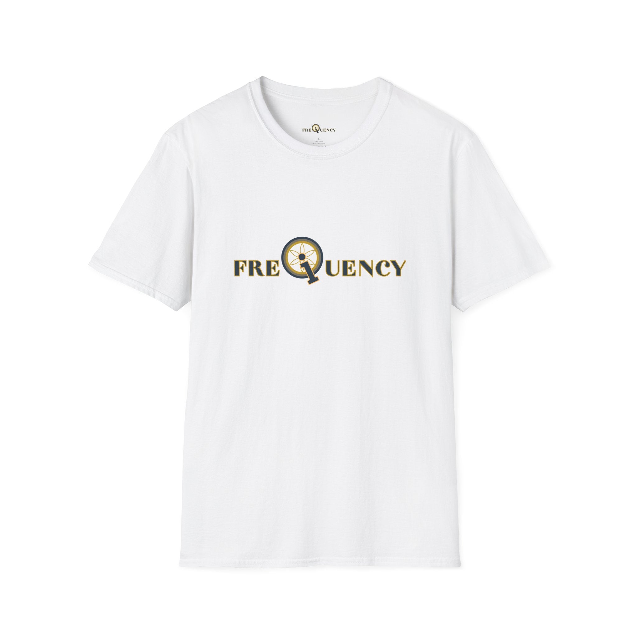Frequency Graphic T-Shirt – Magnifying Glass Logo Tee