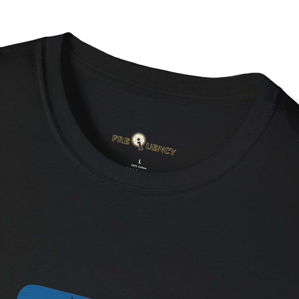 Frequency Graphic T-Shirt – Magnifying Glass Logo Tee