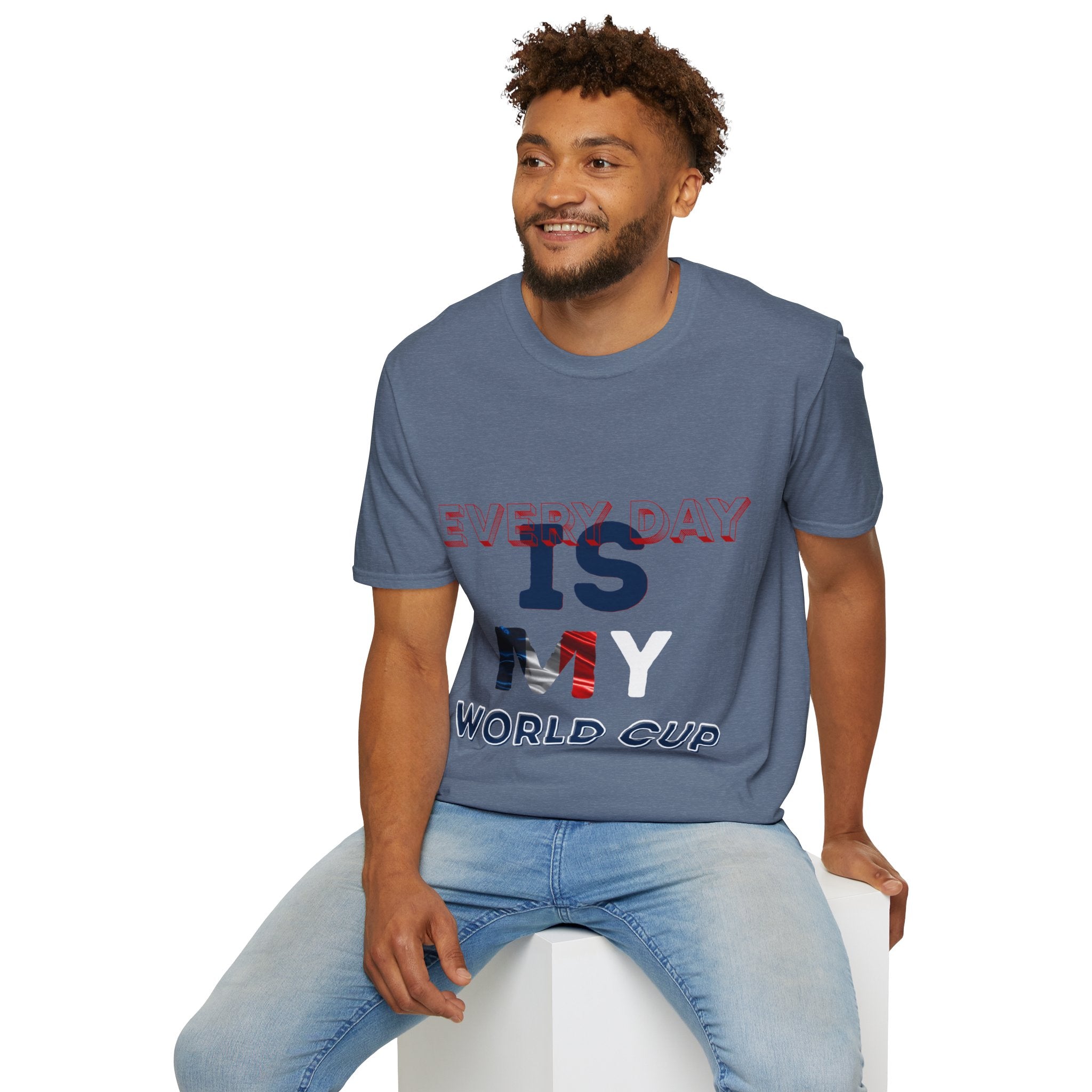 Every Day Is My World Cup T-Shirt — Soccer Fan Graphic Tee